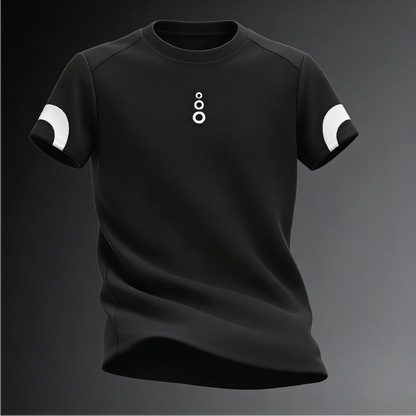 Dots Essential-T Jersey T-Shirt Pria & Wanita - Kaos Olahraga, Tenis, Padel, Bulutangkis/Badminton, Running/Lari