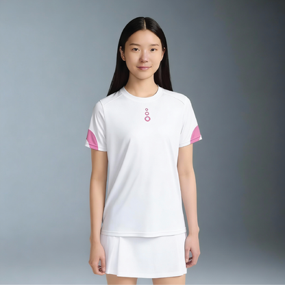 Dots Essential-T Jersey T-Shirt Pria & Wanita - Kaos Olahraga, Tenis, Padel, Bulutangkis/Badminton, Running/Lari